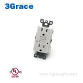 15 Amp TR Isolated Ground GFCI Duplex Receptacle 125V